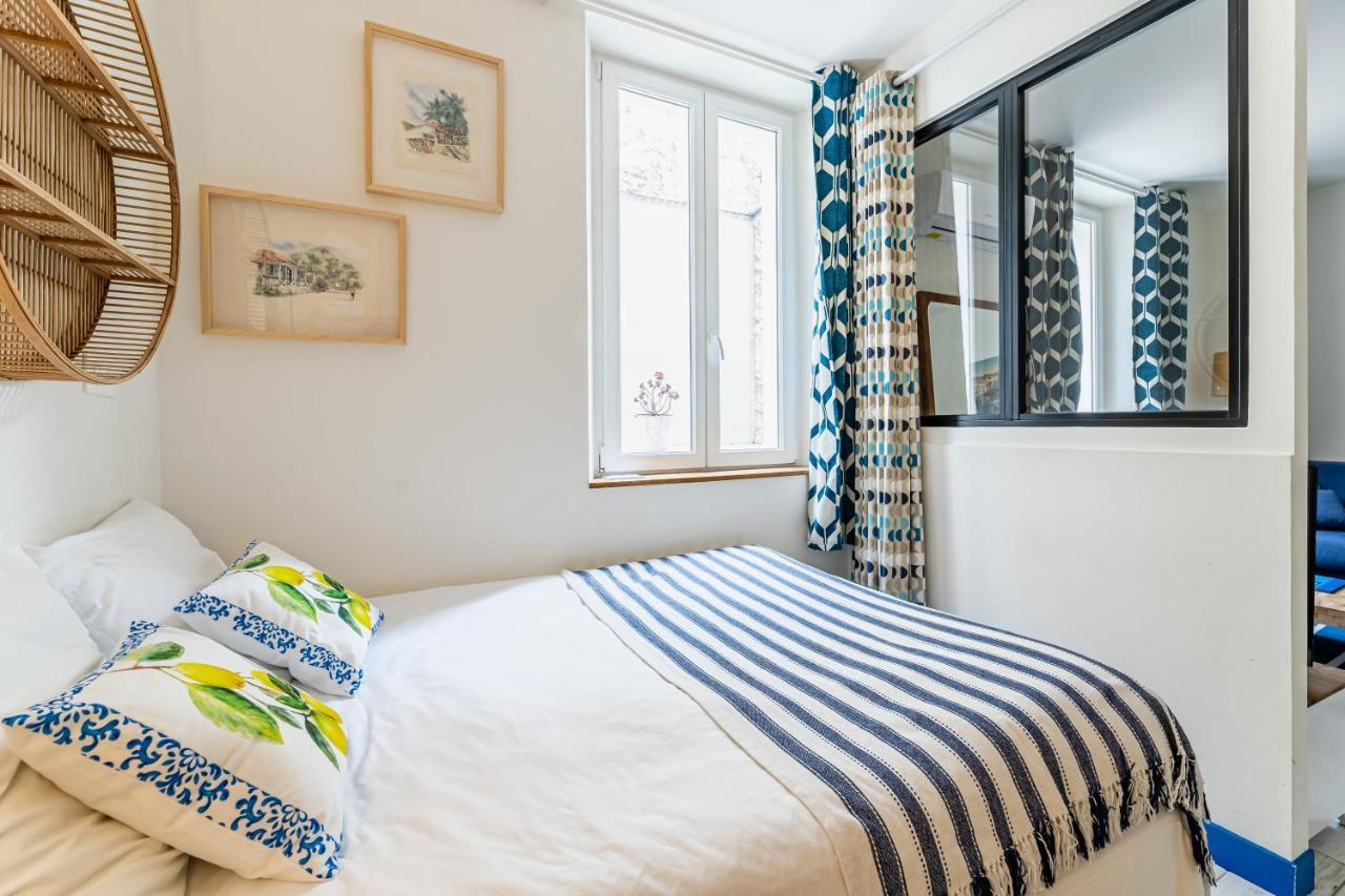 Studio Bleu 29M2, 120M Vieux-Port , Clim ,Wifi, Acces Autonome Avec Code Марсель Екстер'єр фото
